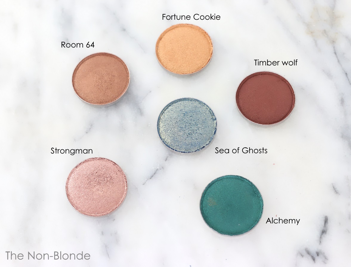 Strobe Cosmetics eye Shadows Part 1 The NonBlonde