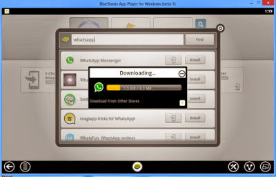 emulator instal whatsapp