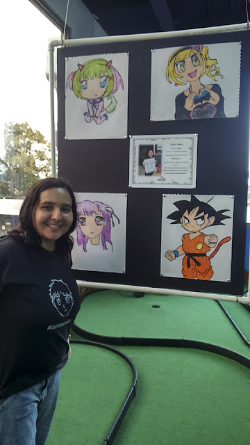 Exposición del curso de manga 