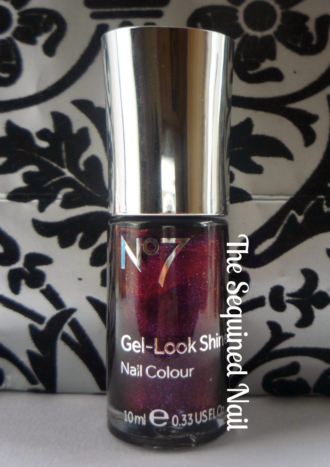 The Sequined Nail No7 Galaxy Swatch