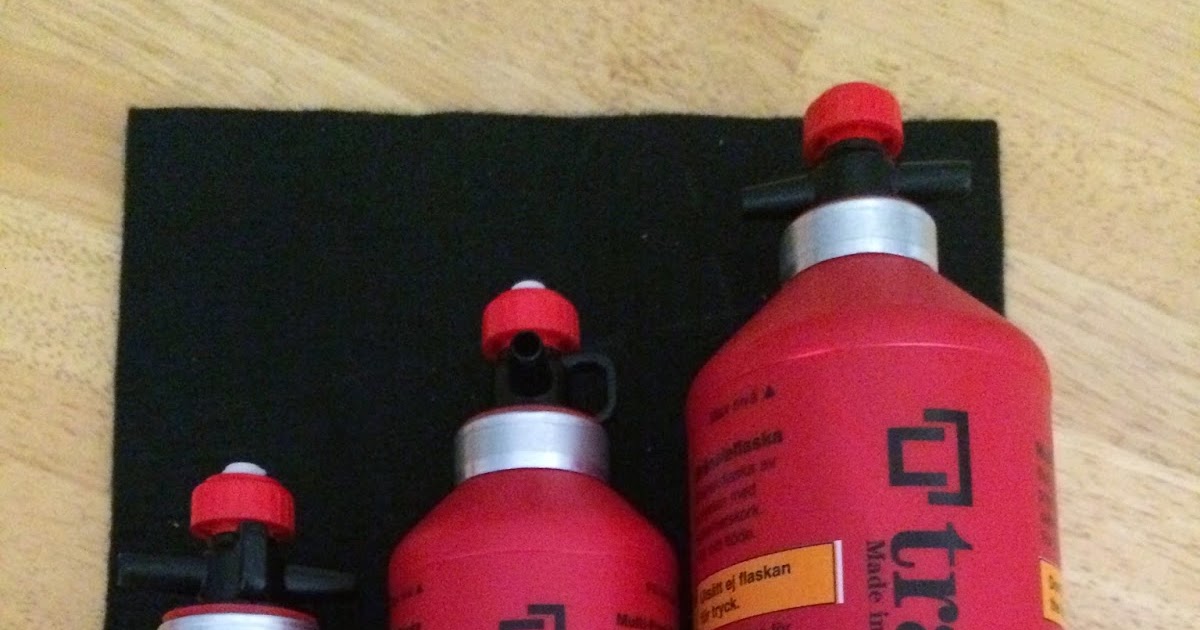 Roughing it easy Alcohol Stoves (Fuel bottles)