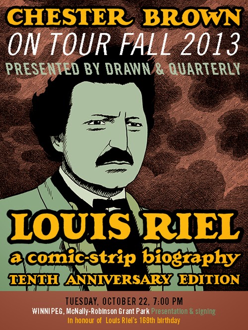 In stores today: Louis Riel, Tenth Anniversary Edition! | Drawn & Quarterly