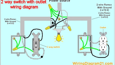 2 Way Light Switch Wiring