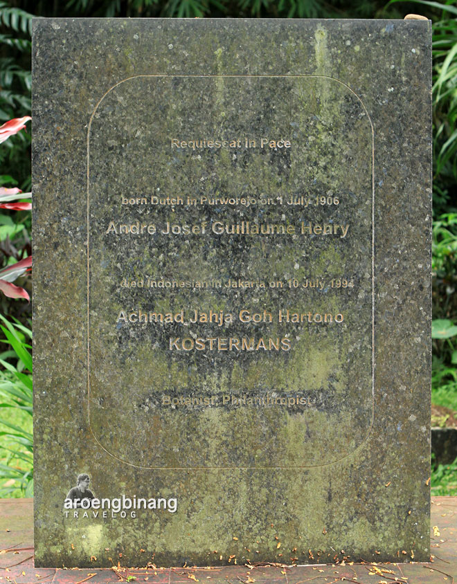 makam prof kostermans bogor