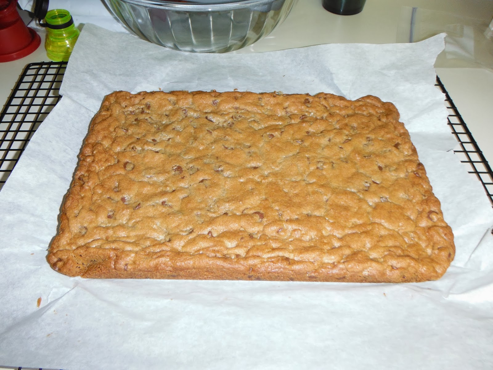 Chocolate Chip Cookie Cake