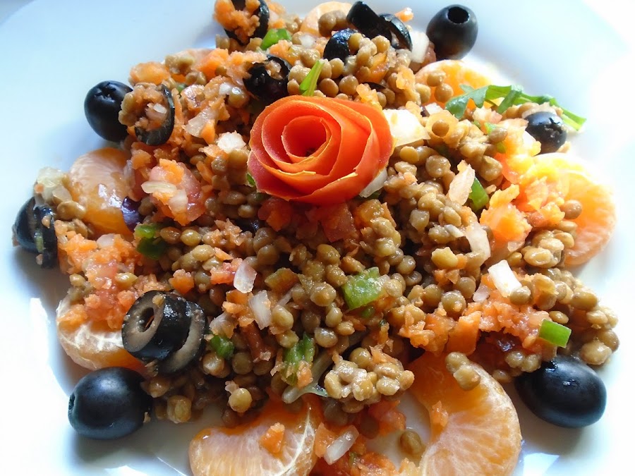 Ensalada de lentejas