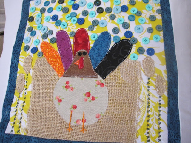 turkey thanksgiving pillow