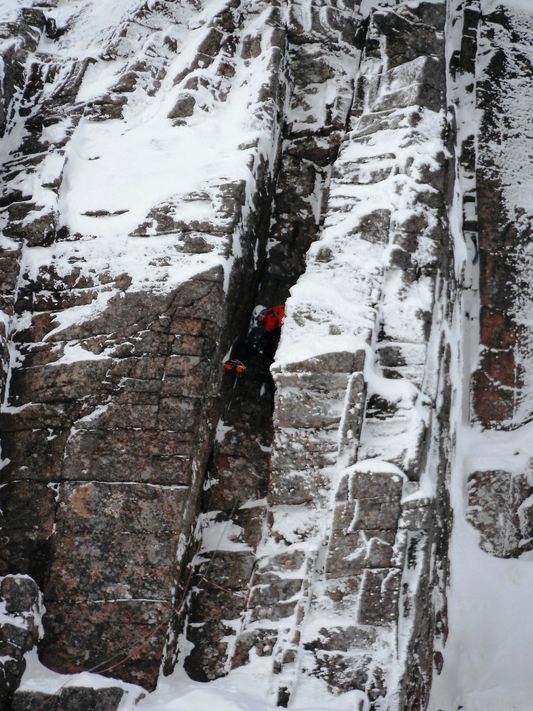 Winter and Rock Climbing Conditions: 07-02-12, Coire an Lochain ...