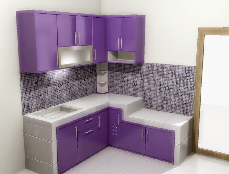 55 Contoh Desain  Dapur  Minimalis  3x3 Cantik dan  Modern 