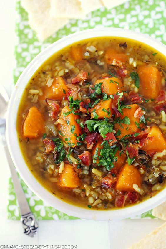 Wild Rice and Sweet Potato Soup Easy Recipes for Every Meal