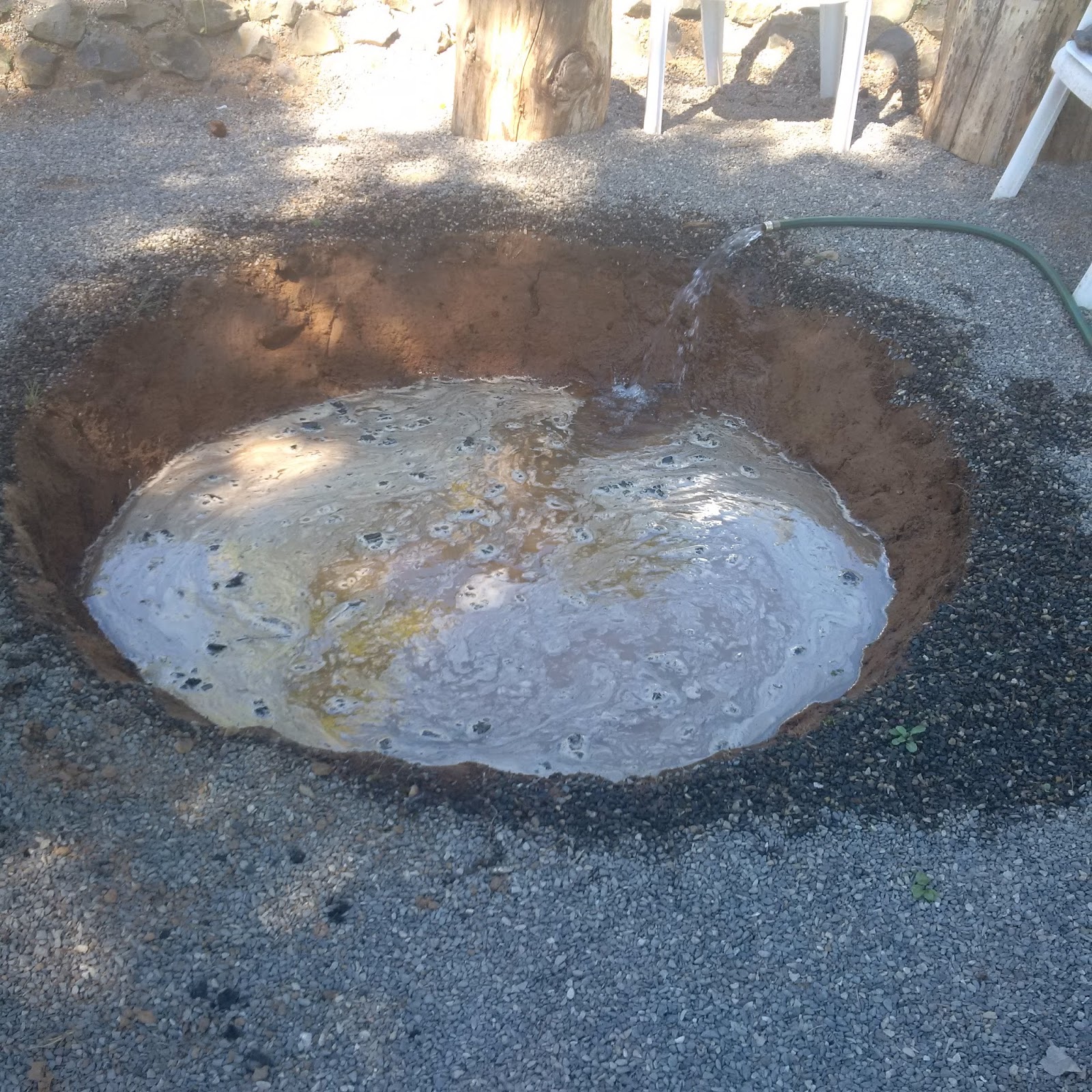 Making a New Garden The Evolution of a Fire Pit