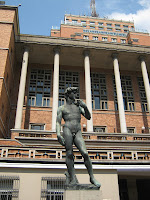 David, monumento, arte, montevideo, uruguay, municipio