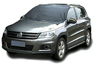 Chanvi Car Cover - Waterproof Windshield with Magnetic Edge