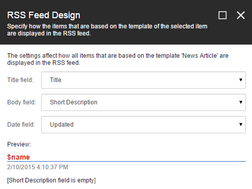 ryan bailey development creating rss feeds of your sitecore content format rss feed