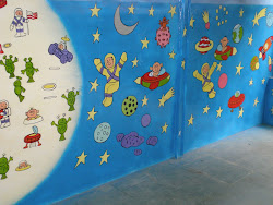 wall classroom painting murals play class march india
