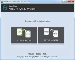 NTFS to FAT32 Wizard Pro v2.4 Portable