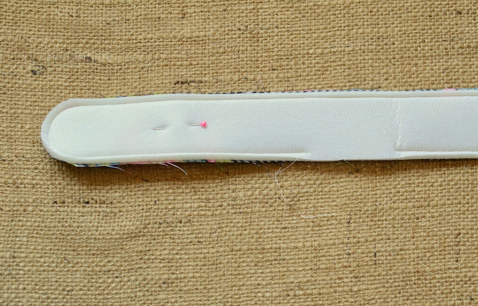 Blue Susan Makes Perfect Fabric Purse Handle Tutorial