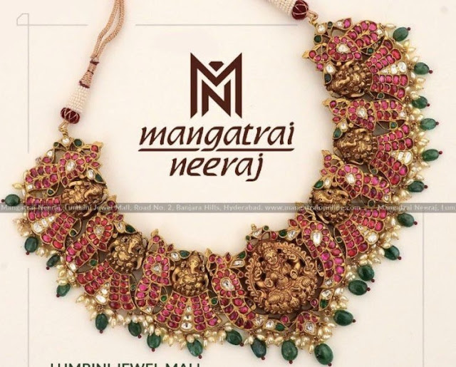 Ganesh Lakshmi Choker by Mangatrai Neeraj