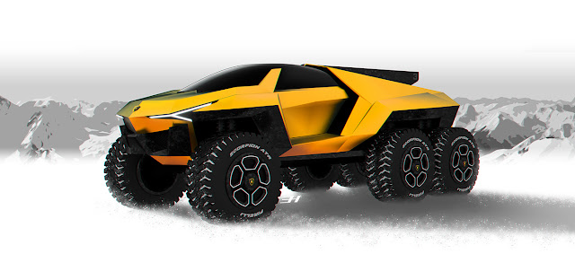 2018 Lamborghini Raton Design Study , Lamborghini Raton