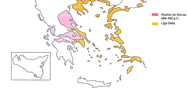 Grecia - Liga de Delos - Historia de las civilizaciones