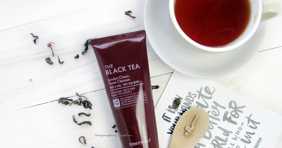 A piece of beauty: Пенка для умывания с экстрактом черного чая от Tony Moly