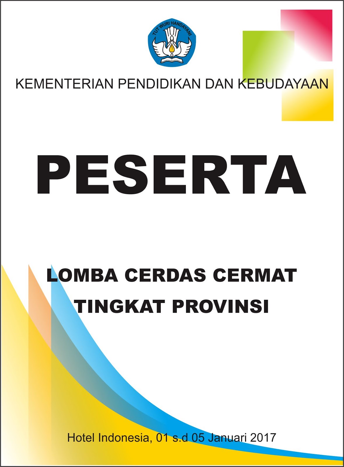 Contoh ID card Panitia Kegiatan Kampus  Vector Logos and 