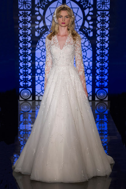 Reem Acra en la New York Bridal Week otoño-invierno 2016 Reem Acra en la New York Bridal Week otoño-invierno 2016
