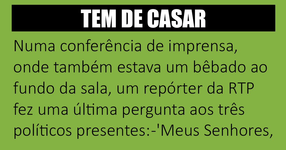 Se fossem solteiros, com quem gostariam de casar? Se fossem solteiros, com quem gostariam de casar?