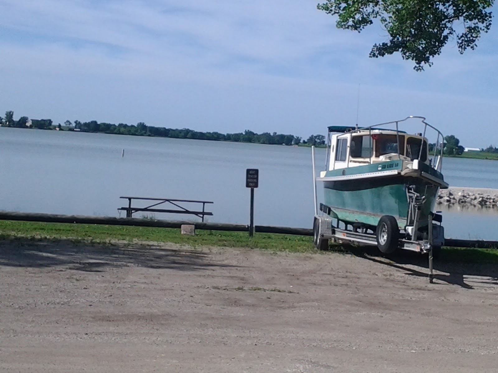 Bob & Susie's Big Adventure Monday morning Little Wall Lake near