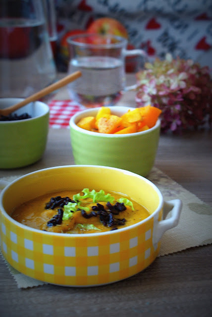 skworcu,woj len,dynia,dania z dyni,dania z jabłek,ryż czarny ,symbio,dania jesienne,zdrowie,detoks,