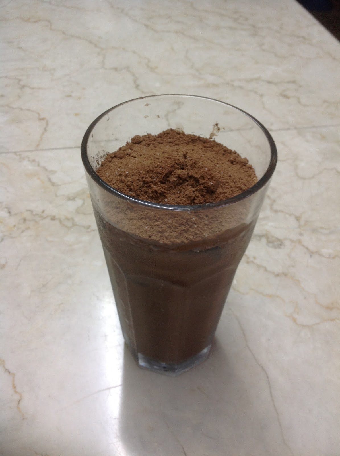 Quickie Home Made Chocolate Milk Tea (as if) | Food In The Bag