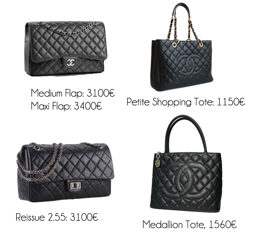 Prada Bags: Chanel Bags Price In Paris