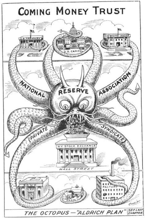 The Federal Reserve as Crowned Bloodsucker