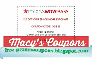 Free Printable Macy's Coupons Free Printable Macy's Coupons