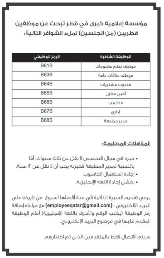 Al Raya Newspaper 5 Feb 2013