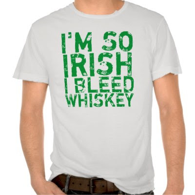 I Bleed Whiskey - Funny St. Patricks Day T-Shirt