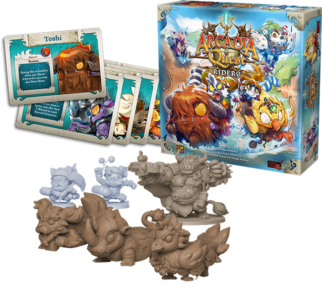 Tabletop Fix Cool Mini or Not Arcadia Quest Kickstarter Announcement