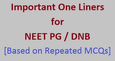 neet-pg-one-liners neet-pg-one-liners