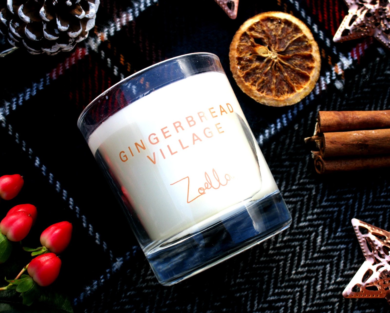 Zoella Gingerbread Village Candle Review