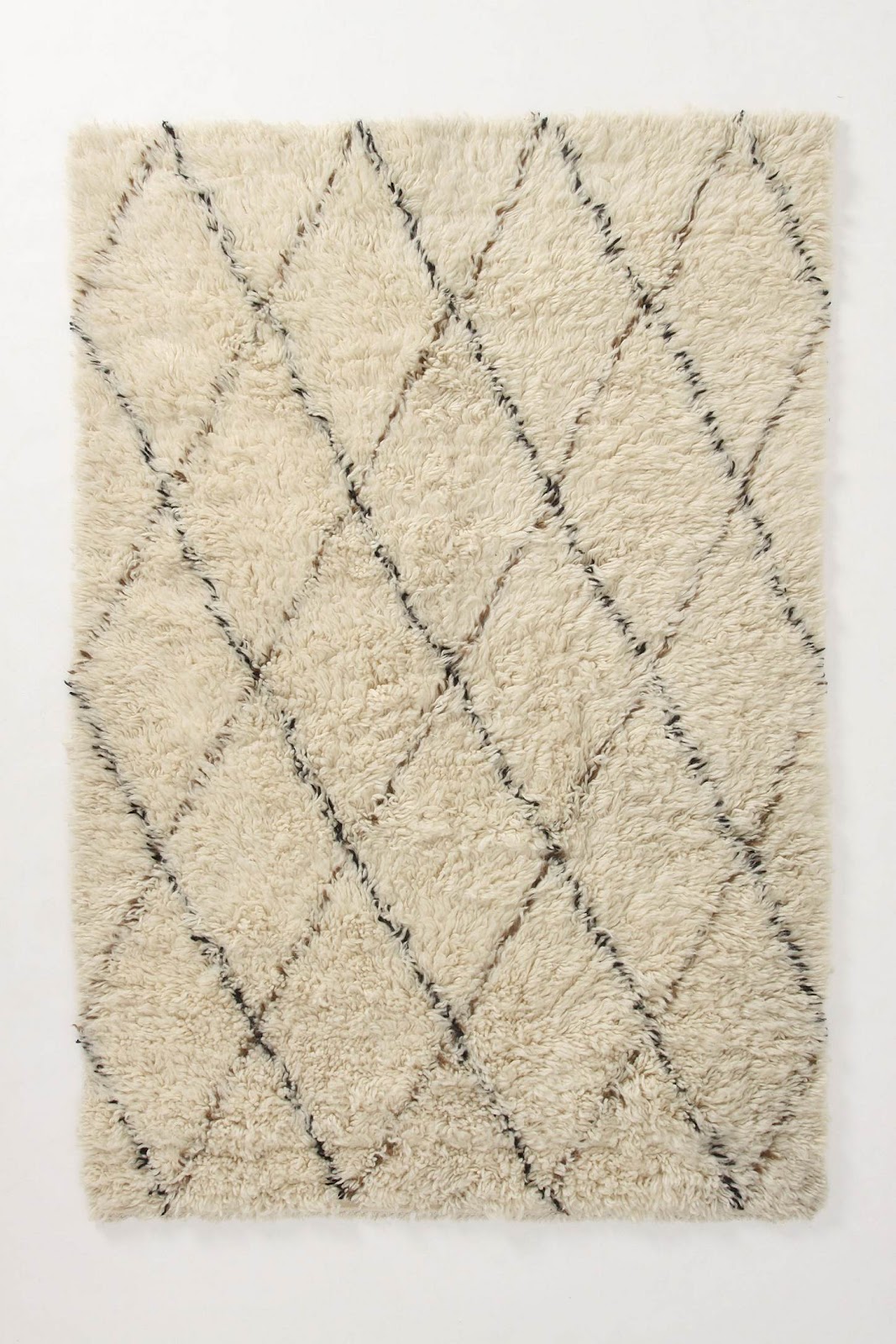 Luxe Report The Look For Less Moroccan Beni Ourain Rug