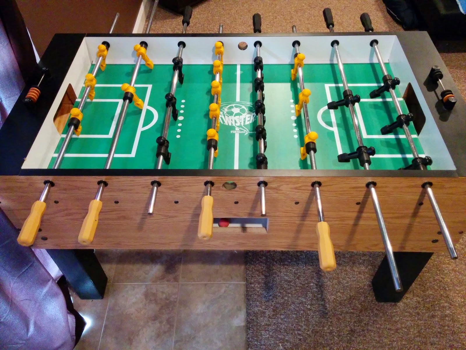 Willy's Projects Fun projects with electronics, wood, etc. Foosball Tornado Twister