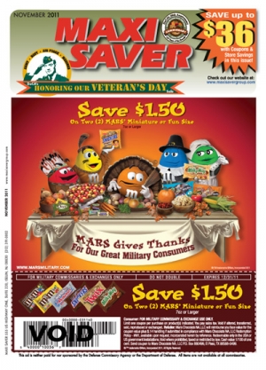 Commissary Coupons: November Maxi Saver Coupon Booklet Preview!
