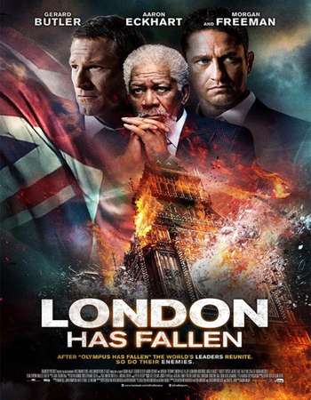 London Has Fallen 2016 Dual Audio 120MB HDRip HEVC Mobile ESubs