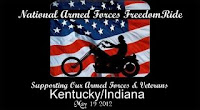 Kentucky/Indiana Armed forces Freedomride 2012