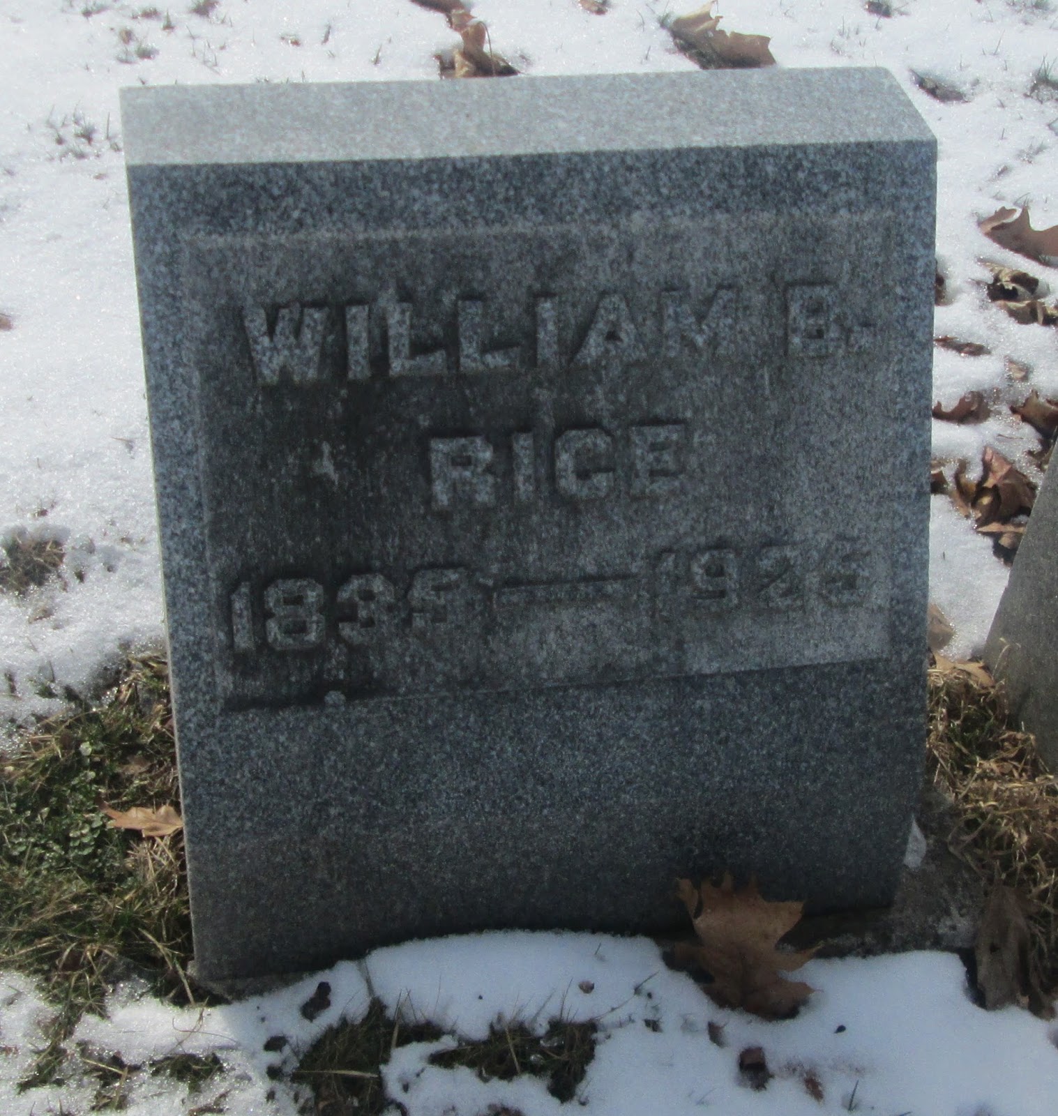 Graveyard Rabbit of Sandusky Bay William B. Rice, Civil War Veteran