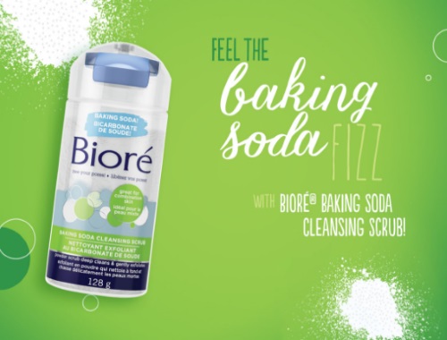 Bioré Free Baking Soda Cleansing Scrub Sample
