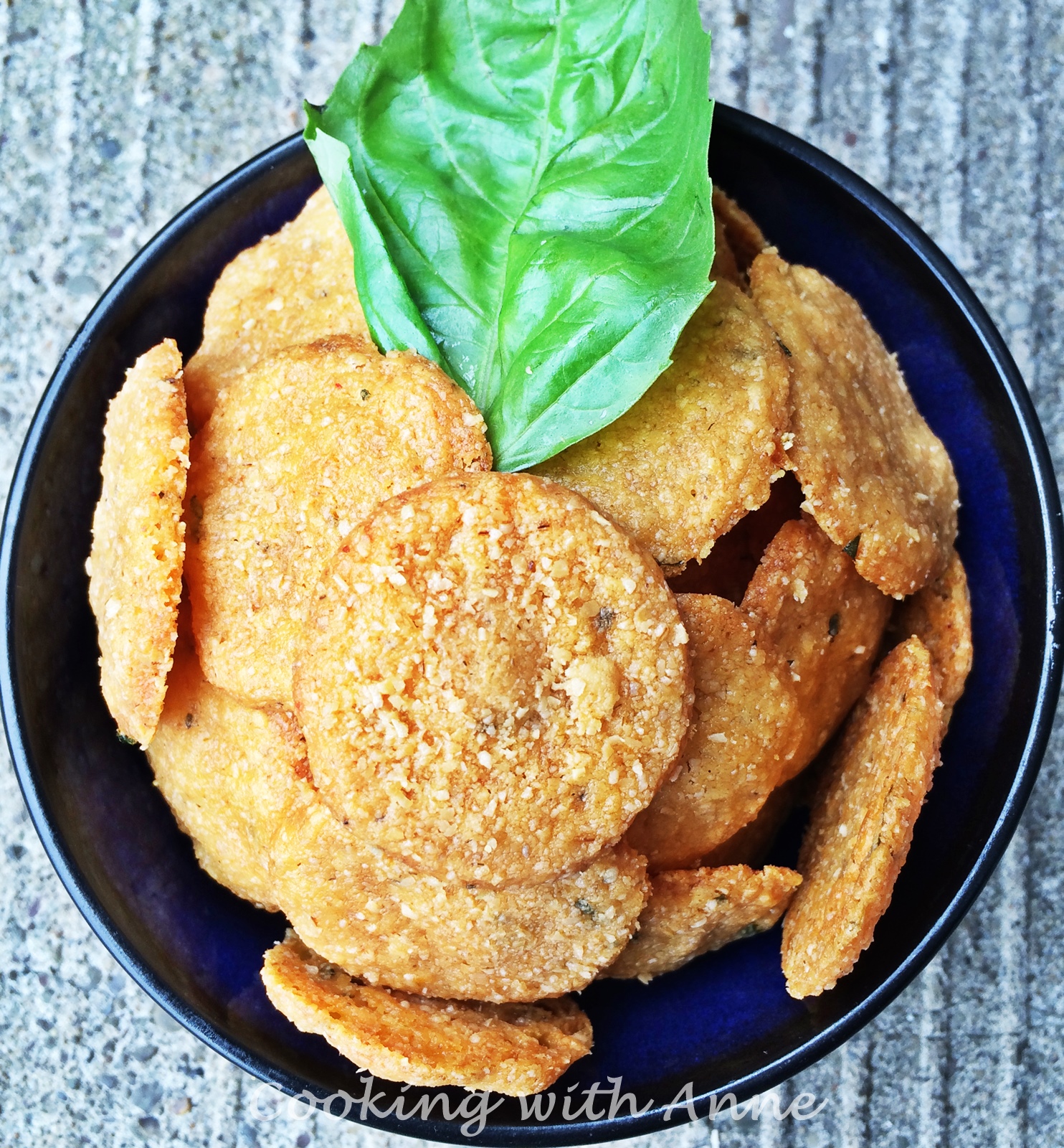 Cooking with Anne Herbed Cheese Crackers