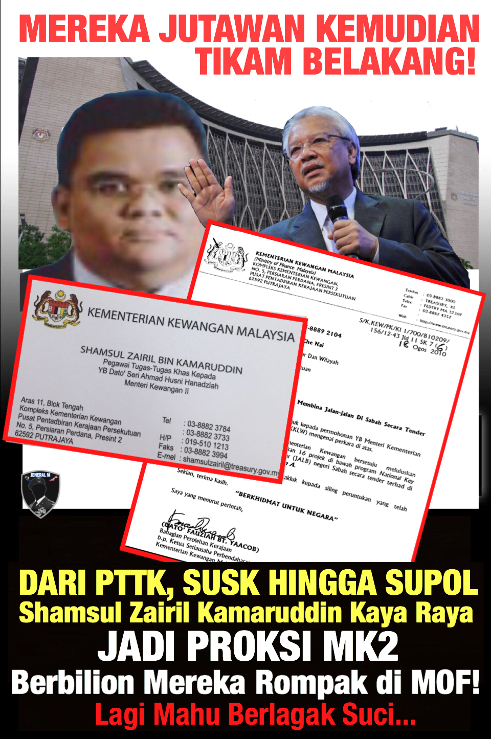 Nama Dan Alamat Menteri Kklw - Alamat Kementerian Pembangunan Luar Bandar Dan Wilayah