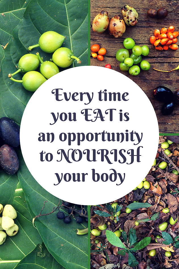 Every meal is an opportunity to nourish your body which is why we
