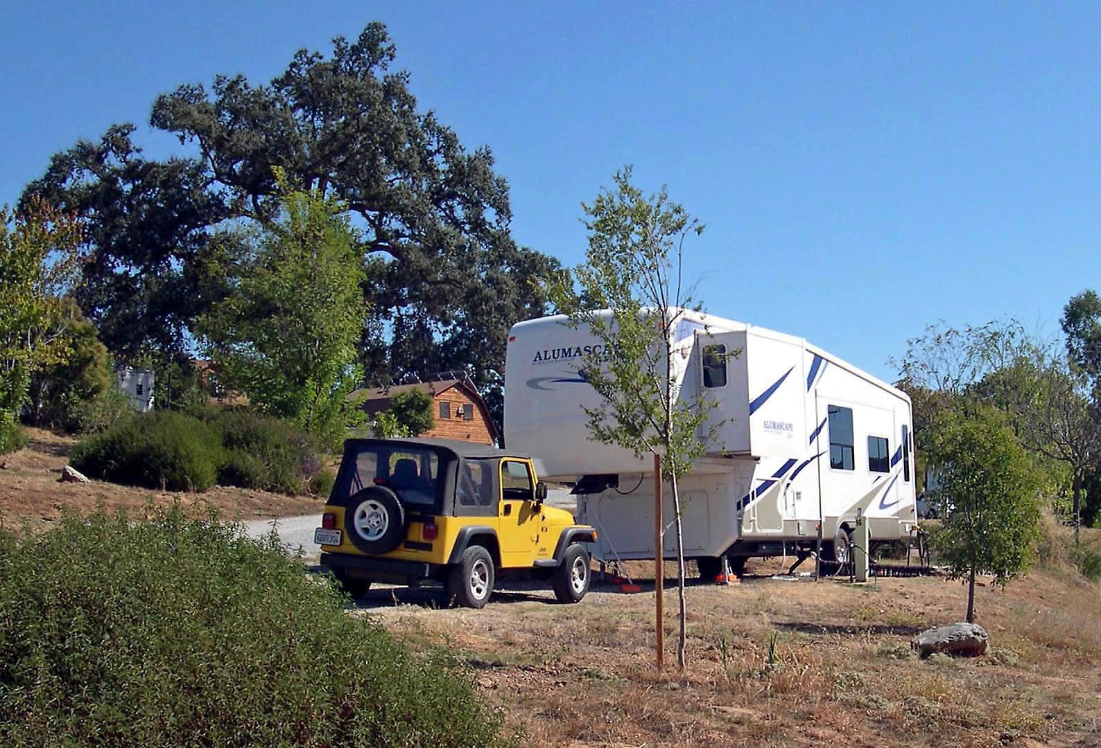 The Erdelyi's are work camping Angels Camp RV Resort in Angels Camp